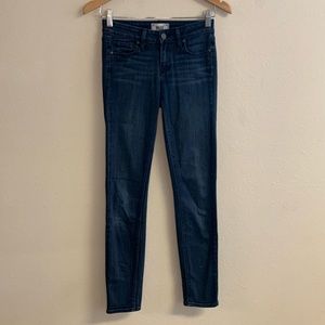 Paige Verdugo Ultra Skinny Jeans in Valor‎ Blue Women's Size 24